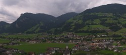 Archiv Foto Webcam Blick von Bichl auf Mayrhofen 13:00