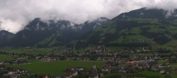 Archiv Foto Webcam Blick von Bichl auf Mayrhofen 11:00