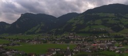 Archiv Foto Webcam Blick von Bichl auf Mayrhofen 17:00