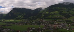 Archiv Foto Webcam Blick von Bichl auf Mayrhofen 09:00
