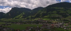 Archiv Foto Webcam Blick von Bichl auf Mayrhofen 11:00
