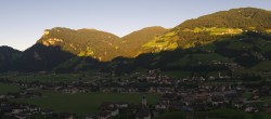 Archiv Foto Webcam Blick von Bichl auf Mayrhofen 00:00
