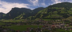 Archiv Foto Webcam Blick von Bichl auf Mayrhofen 06:00