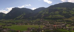 Archiv Foto Webcam Blick von Bichl auf Mayrhofen 10:00