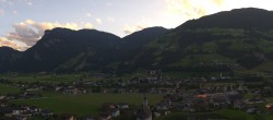 Archiv Foto Webcam Blick von Bichl auf Mayrhofen 14:00