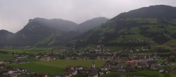 Archiv Foto Webcam Blick von Bichl auf Mayrhofen 17:00