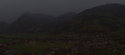 Archiv Foto Webcam Blick von Bichl auf Mayrhofen 19:00