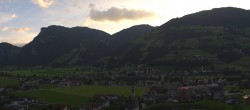 Archived image Webcam Panoramic View Mayrhofen 19:00