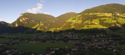 Archiv Foto Webcam Blick von Bichl auf Mayrhofen 06:00