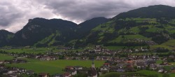 Archiv Foto Webcam Blick von Bichl auf Mayrhofen 17:00