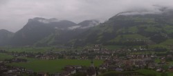 Archiv Foto Webcam Blick von Bichl auf Mayrhofen 06:00