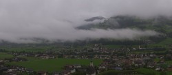 Archiv Foto Webcam Blick von Bichl auf Mayrhofen 06:00