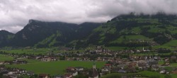 Archiv Foto Webcam Blick von Bichl auf Mayrhofen 13:00