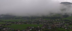Archiv Foto Webcam Blick von Bichl auf Mayrhofen 05:00