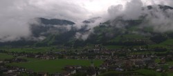 Archiv Foto Webcam Blick von Bichl auf Mayrhofen 07:00