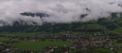Archiv Foto Webcam Blick von Bichl auf Mayrhofen 09:00