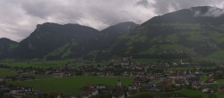 Archiv Foto Webcam Blick von Bichl auf Mayrhofen 13:00