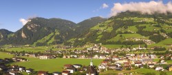 Archiv Foto Webcam Blick von Bichl auf Mayrhofen 07:00