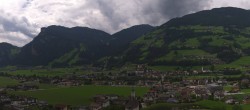 Archiv Foto Webcam Blick von Bichl auf Mayrhofen 13:00
