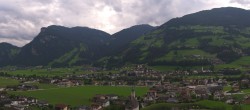 Archiv Foto Webcam Blick von Bichl auf Mayrhofen 17:00