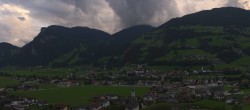 Archiv Foto Webcam Blick von Bichl auf Mayrhofen 19:00