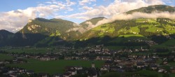 Archiv Foto Webcam Blick von Bichl auf Mayrhofen 06:00