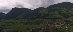 Archiv Foto Webcam Blick von Bichl auf Mayrhofen 11:00