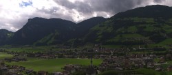 Archiv Foto Webcam Blick von Bichl auf Mayrhofen 15:00