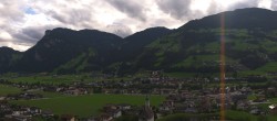 Archiv Foto Webcam Blick von Bichl auf Mayrhofen 17:00