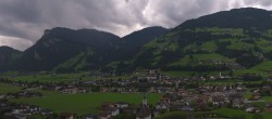 Archived image Webcam Panoramic View Mayrhofen 13:00