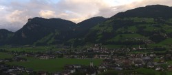 Archiv Foto Webcam Blick von Bichl auf Mayrhofen 05:00