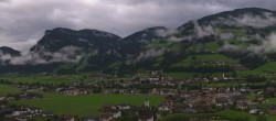 Archiv Foto Webcam Blick von Bichl auf Mayrhofen 07:00