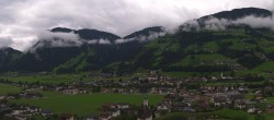 Archiv Foto Webcam Blick von Bichl auf Mayrhofen 09:00