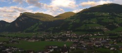 Archiv Foto Webcam Blick von Bichl auf Mayrhofen 05:00