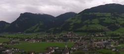 Archiv Foto Webcam Blick von Bichl auf Mayrhofen 13:00