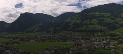 Archiv Foto Webcam Blick von Bichl auf Mayrhofen 13:00