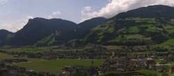 Archiv Foto Webcam Blick von Bichl auf Mayrhofen 13:00