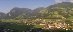Archiv Foto Webcam Blick von Bichl auf Mayrhofen 07:00