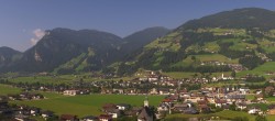 Archiv Foto Webcam Blick von Bichl auf Mayrhofen 09:00