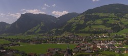 Archiv Foto Webcam Blick von Bichl auf Mayrhofen 11:00