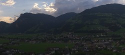 Archiv Foto Webcam Blick von Bichl auf Mayrhofen 17:00