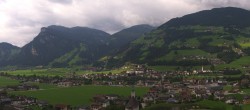 Archiv Foto Webcam Blick von Bichl auf Mayrhofen 09:00