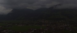 Archived image Webcam Panoramic View Mayrhofen 19:00