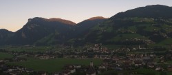 Archiv Foto Webcam Blick von Bichl auf Mayrhofen 00:00