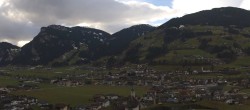 Archiv Foto Webcam Blick von Bichl auf Mayrhofen 13:00