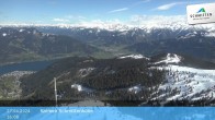 Archiv Foto Webcam Blick vom Gipfel der Schmittenhöhe 15:00