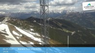 Archiv Foto Webcam Blick vom Gipfel der Schmittenhöhe 13:00