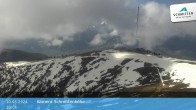 Archiv Foto Webcam Blick vom Gipfel der Schmittenhöhe 09:00