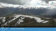 Archiv Foto Webcam Blick vom Gipfel der Schmittenhöhe 15:00