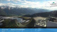 Archiv Foto Webcam Blick vom Gipfel der Schmittenhöhe 17:00